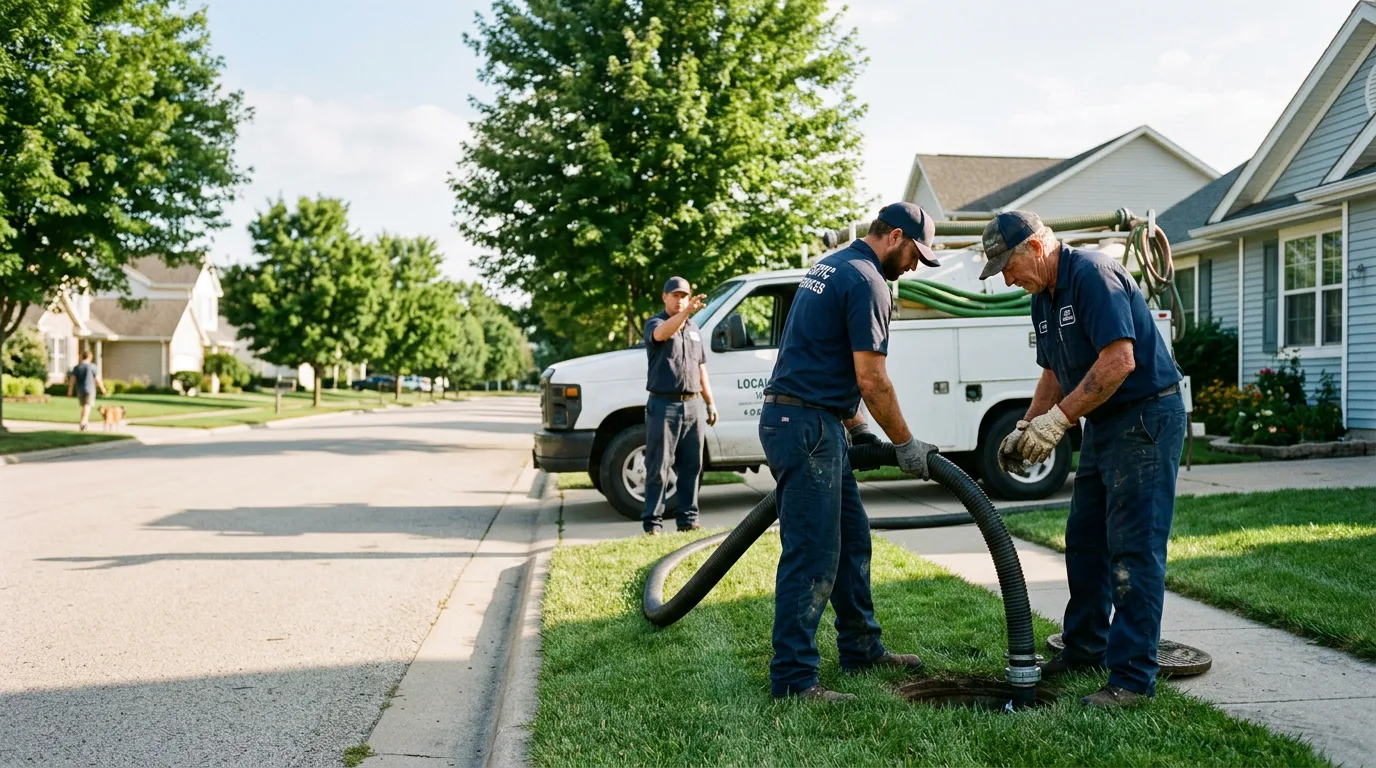 Septic Tank Cleaning in Hostetter, PA